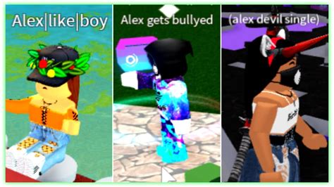 Roleplayers On Roblox The Alex Special Youtube