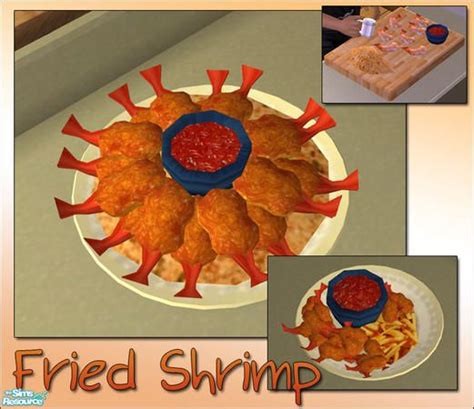 Simman123s Fried Shrimp Sims Fried Shrimp Sims 4 Kitchen