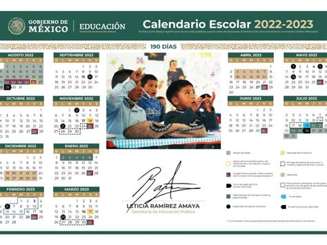 Calendario Sep ¿cuándo Acaba El Ciclo Escolar 2022 2023