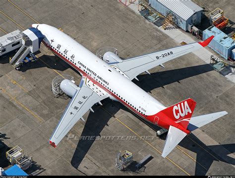 B 20a8 China United Airlines Boeing 737 89pwl Photo By Tong Xian Id
