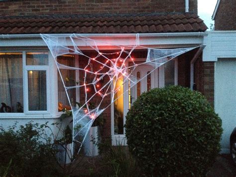 Giant Spider Web 4 Steps With Pictures Instructables