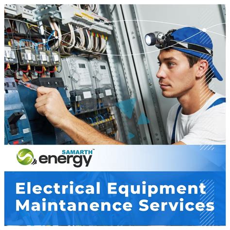 Electrical Equipment Maintenance Service In India