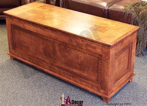 Hope Chest Cherry Wood Chest Coffee Table