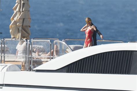 Paris Hilton In Red Swimsuit 21 Gotceleb