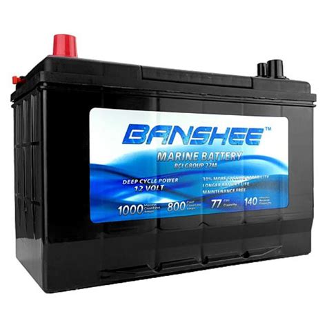 Banshee 27m Banshee 104 Deep Cycle Dual Purpose Marine Battery Group
