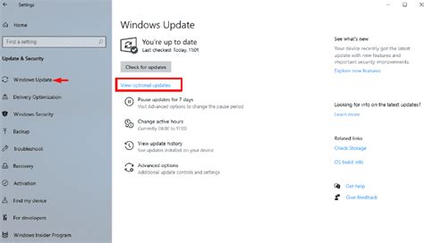 How To Access The Optional Updates In Windows 10 20h1 Howtoedge