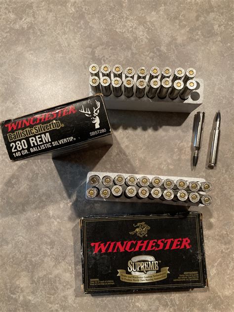 Winchester 280 Rem 140 Gr Ballistic Silvertip 2 Bxes Missouri