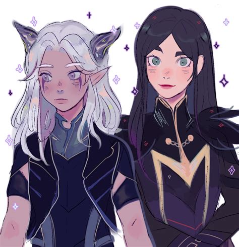 Rayla And Claudia By Yahoberries Thedragonprince