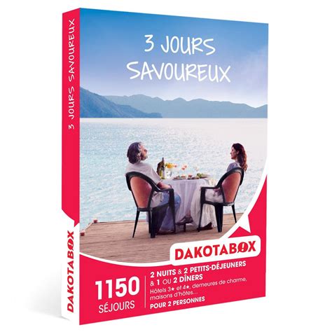 Dakotabox 3 Jours Savoureux Coffret Cadeau Séjour Pas Cher Auchanfr