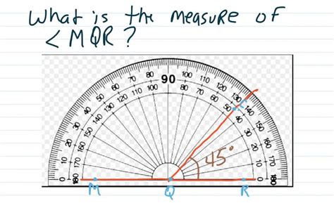 Measuring Angles Lesson 1 Youtube