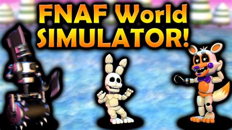 The White Rabbits Mystery Fnaf World Simulator Revisited Part 4