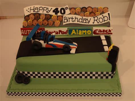 Drag Racing Theme Birthday Cake I Love That Cake Co Bedford Racing