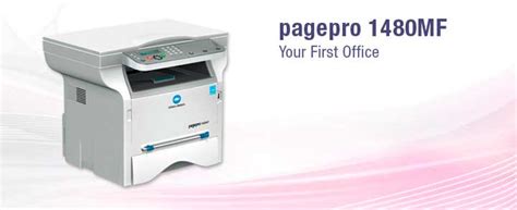 In 1975, the first commercial implementation of laser printer technology took place. Скачать драйвер для Konica minolta pagepro 1480mf