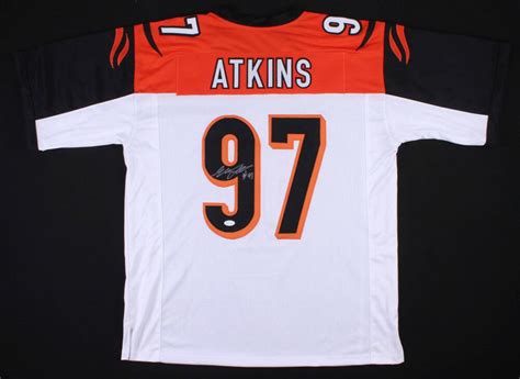 Geno Atkins Signed Cincinnati Bengals Jersey Jsa 7x Pro Bowl