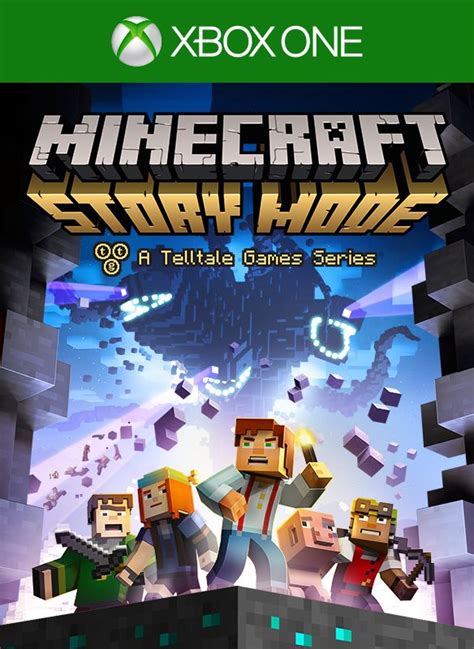 Minecraft Story Mode 2015 Xbox One Box Cover Art
