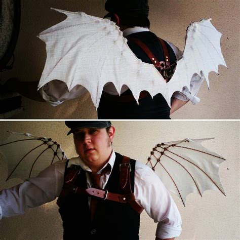 Da Vinci Ornithopter Wings Steampunk Costume Piece Etsy