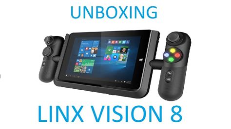 Unboxing Tablet Windows 10 Linx Vision 8 Youtube