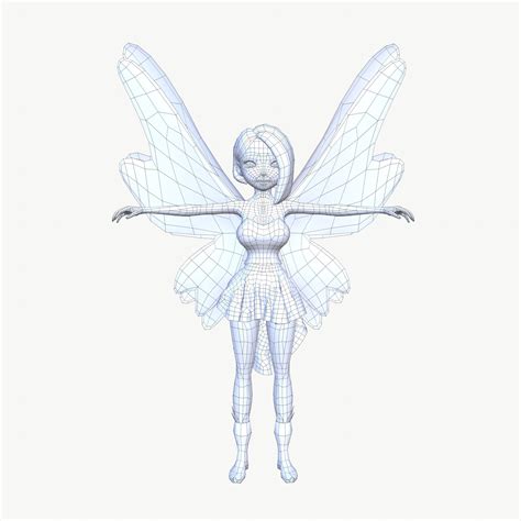 Fairy D Model TurboSquid