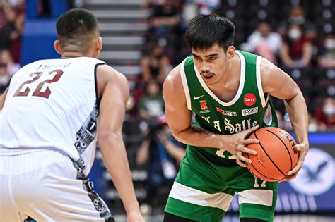 Kevin Quiambao Stepping Up For La Salle Earns Him Uaap Player Of The