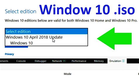 how to download windows 10 iso without media creation tool from microsoft 2018 youtube