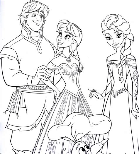 Elsa and anna hugging free coloring page. free printable coloring pages elsa and anna 2015