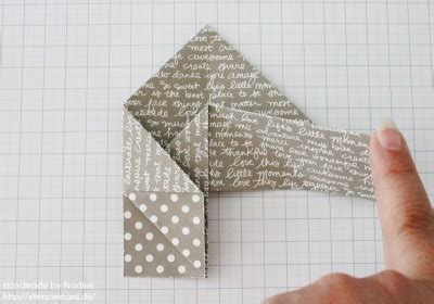 Please note that you don't have to do any precreasing. Stampin Up Anleitung Tutorial Box Goodie Give Away Schachtel Stempelmami Origami 063 - Basteln ...