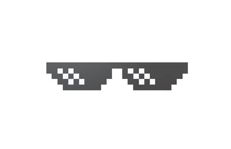 3d Model Pixel Sunglasses V1 002 Vr Ar Low Poly Cgtrader