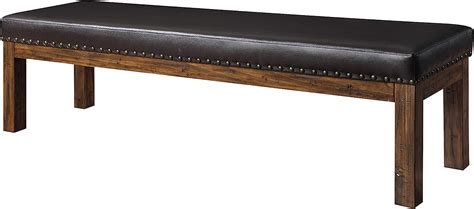Wallace And Bay Dodson Dining Bench Brindled Pine Table