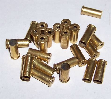 Drilled 22 Caliber Bullet Casings Lot Of 50 Shells 22 Long