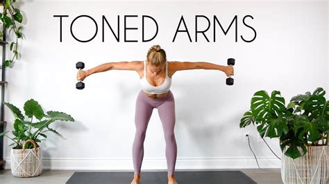Min Toned Arms Workout At Home Minimal Equipment