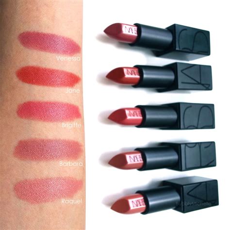 NARS Audacious lipstick Swatches PART 3 | Nars audacious lipstick swatches, Nars audacious ...