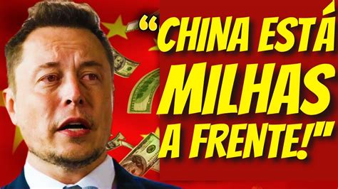 A China Vai Ultrapassar Os Eua Elon Musk Adverte Militar Youtube