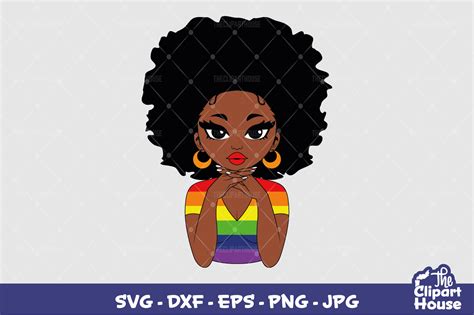 Lgbt Peekaboo Woman Graphic By Thecliparthouse Creative Fabrica