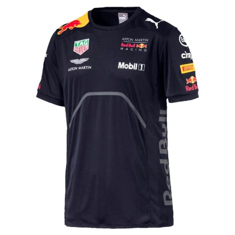 Official Red Bull Racing F1 Mens Team T Shirt 2018