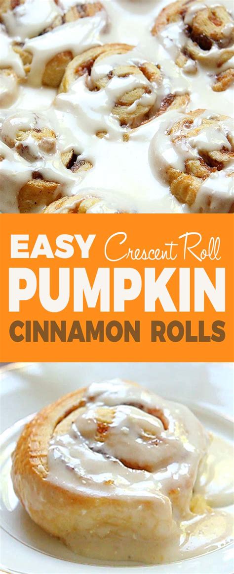Easy Pumpkin Cinnamon Rolls Cakescottage