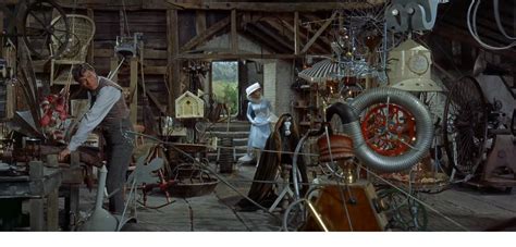Chitty Chitty Bang Bang Caractacus Potts Workshop Scene Stealer Inventions Scene