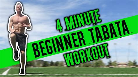 4 Minute Beginner Tabata Workout Pull Up Program On The Go Snack