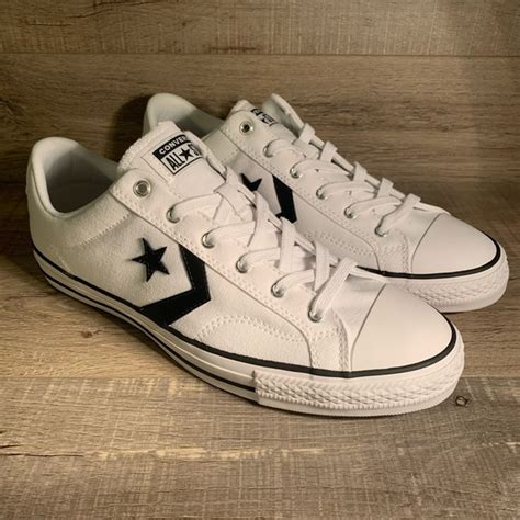 Converse Shoes Converse Star Player Ox White Black Poshmark