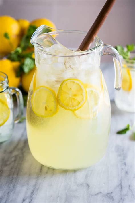 Homemade Lemonade Recipe Homemade Lemonade Recipes Easy Lemonade