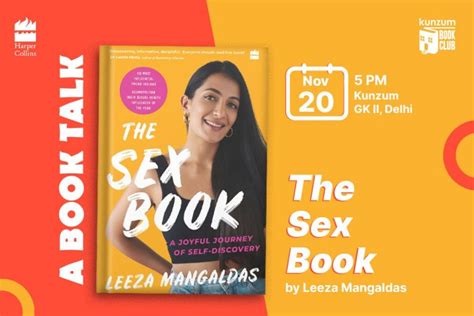 a book talk learn everything about sex with leeza mangladas kunzum