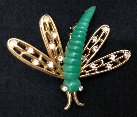 Marcel Boucher Signed And Numbered Dragonfly Pin Gem