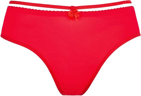 Axami Exclusive Red Thong V 7128 Etesian Lingerie Uk Clothing
