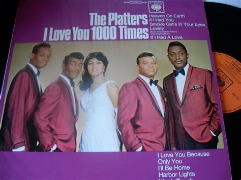 The Platters 12 33 I Love You 1000 Times Import Germany