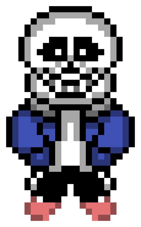 Undertale Pixel Art Sprite Sans Serif Png 510x740px U Vrogue Co