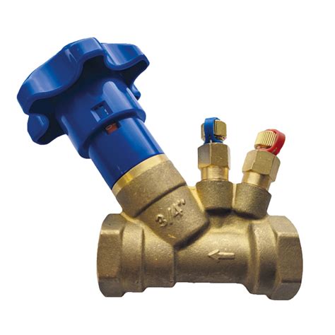 Double Regulating Balancing Valve Fodrv With Lock Feature