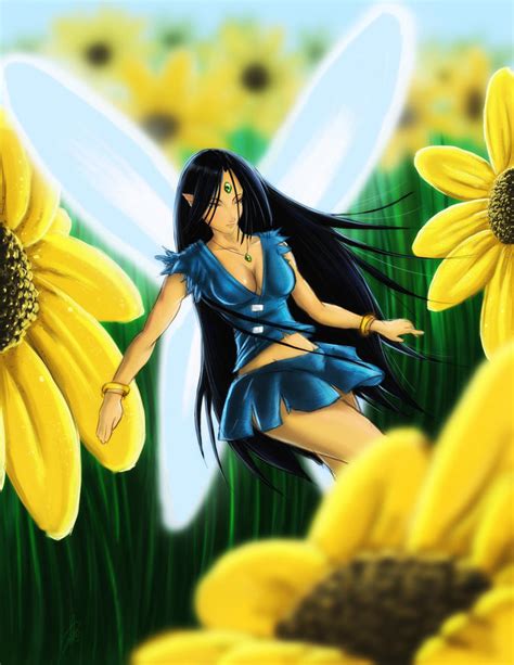 Sunflower Fairy By Juananibalcanto On Deviantart