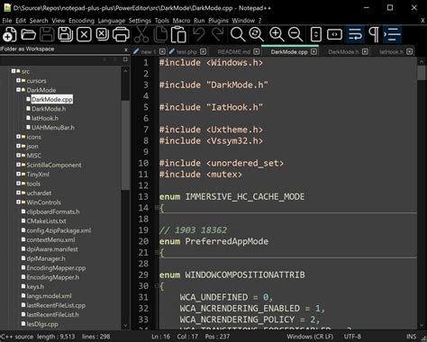 Version 8 Of Open Source Code Editor Notepad Brings Dark Mode And An