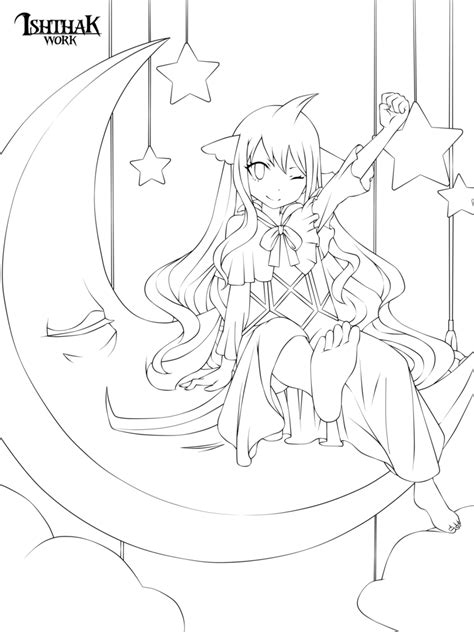 Anime Colouring Page Anime Lineart Fairy Tail Art Fairy Tail Drawing