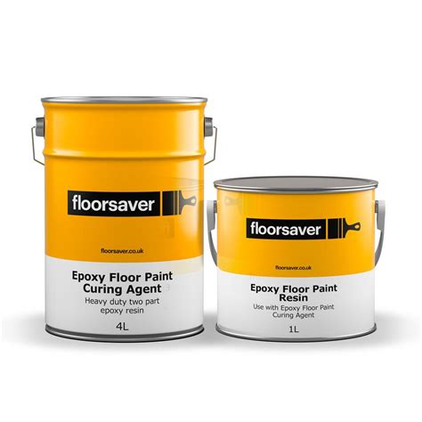Epoxy Floor Paint 5l Heavy Duty 2 Part Epoxy Concrete Floor Paint