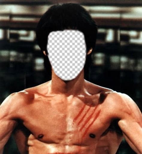 Put Your Face On The Body Of Bruce Lee With This Online Photomontage